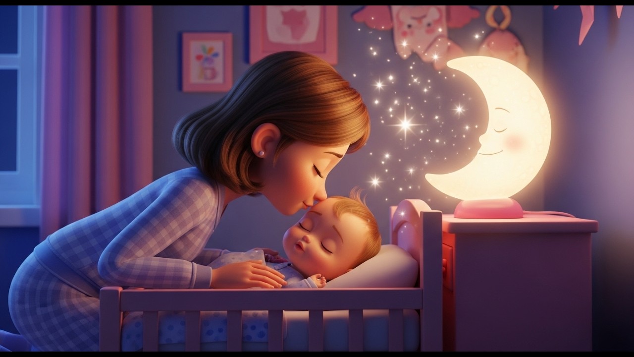 Sleepy Night Lullaby 🌙 | Baby Sleeping Rhyme Song | Bedtime Song for Toddlers | 3D Nursery Rhyme