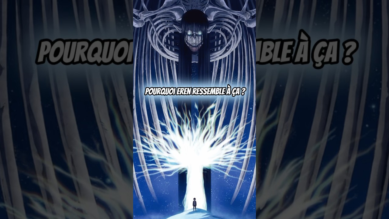 Pourquoi Eren ressemble à ça à la fin de SNK !? 🤔 