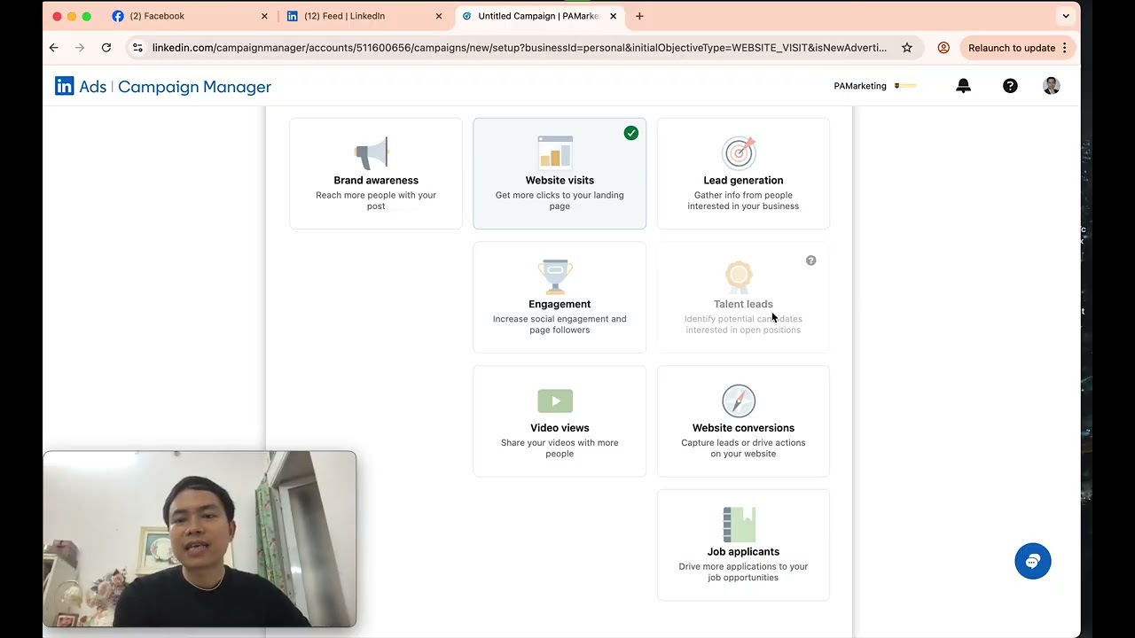 Hướng dẫn tự chạy quảng cáo trên LinkedIn (LinkIn Ads) 2026