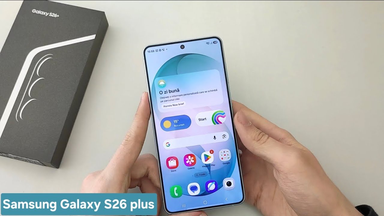 S26 Plus: Design nou, dar ce e în interior? (Unboxing complet în română)