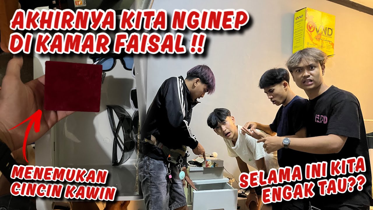 RASAIN NGINAP DI KAMAR FAISAL !! Malah Menemukan Barang Mencurigakan.