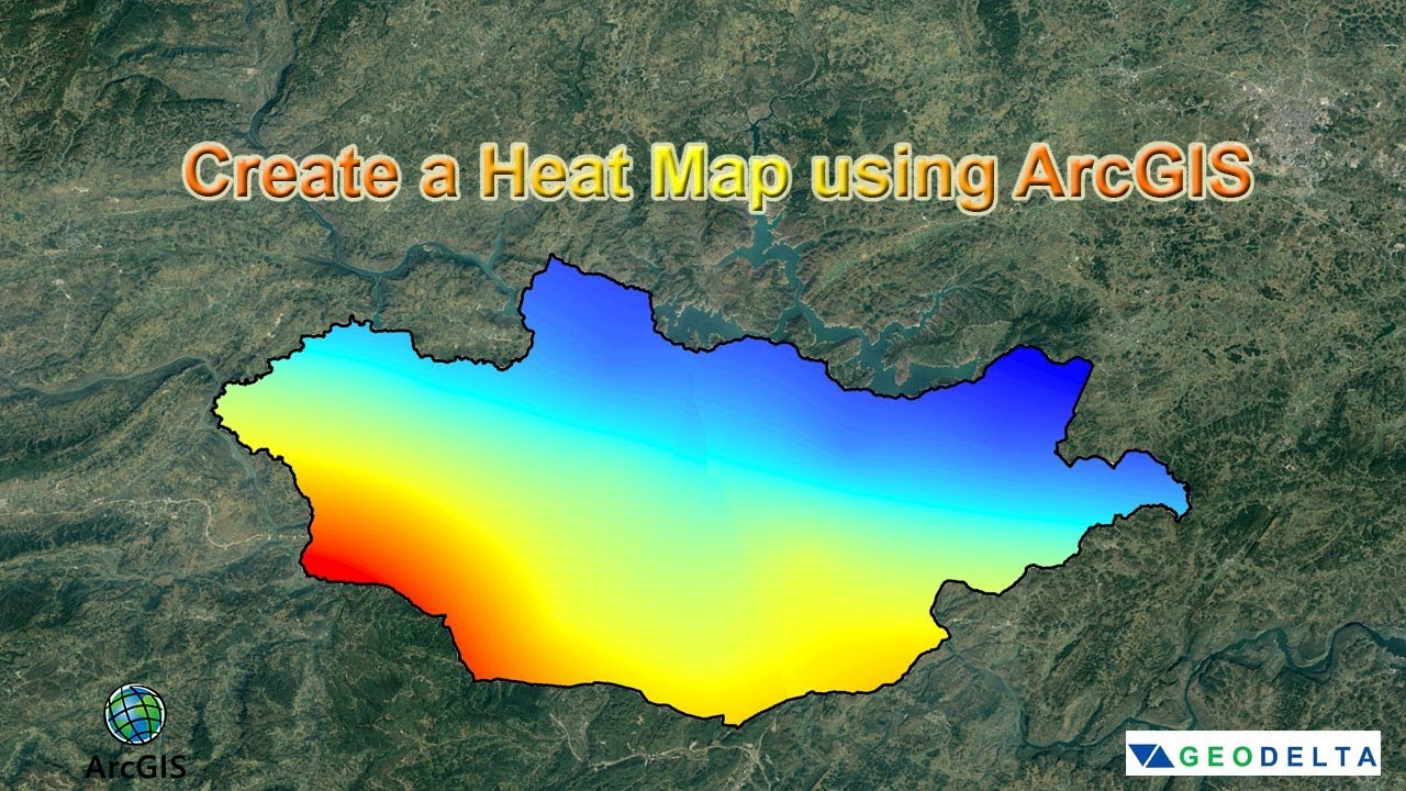 Create a Temperature Distribution Map using Spatial Interpolation with ArcGIS