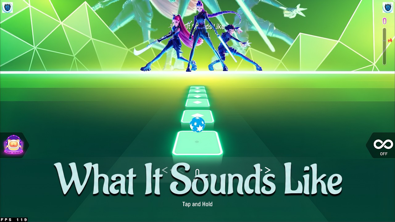 KPop Demon Hunters - What It Sounds Like : Music Rhythm Hop Widescreen