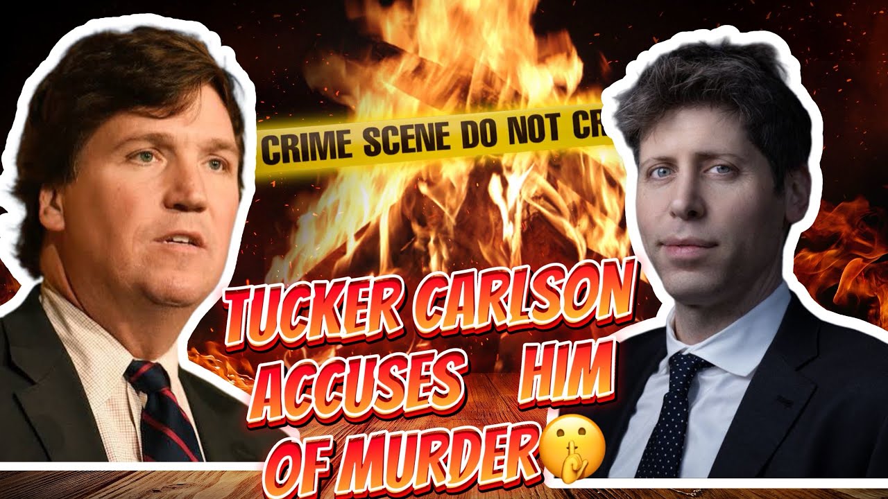 🚨NEW: Sam Altman is confronted by Tucker Carlson