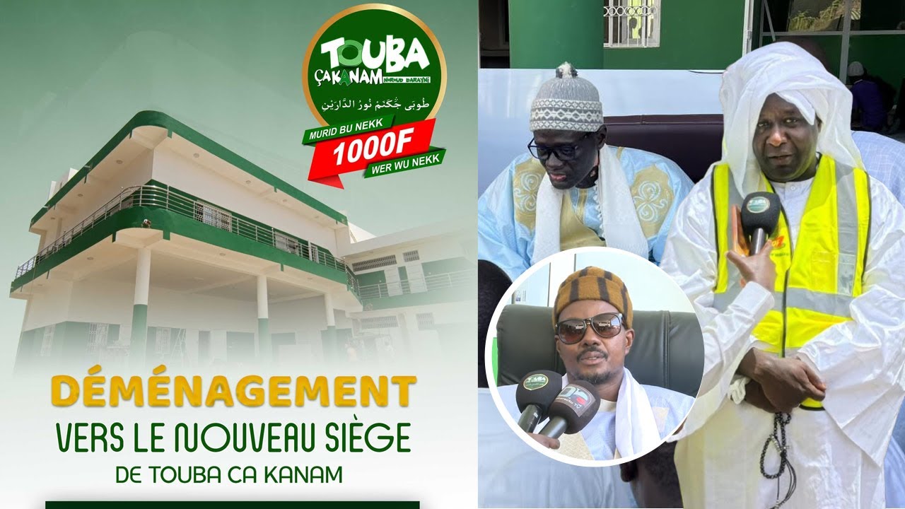 Touba Ca Kanam Installe Son Nouveau Si&egrave;ge &agrave; Touba Darou Marnane