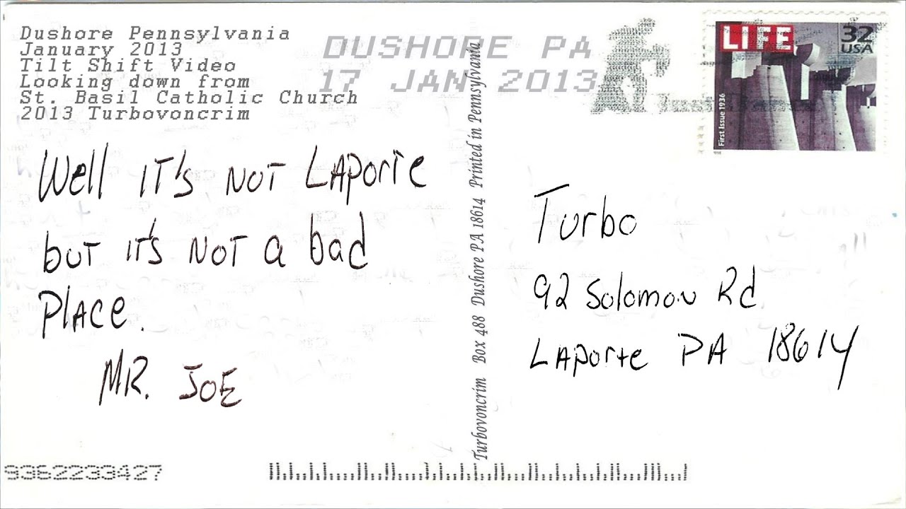Dushore Postcard (Video Art)