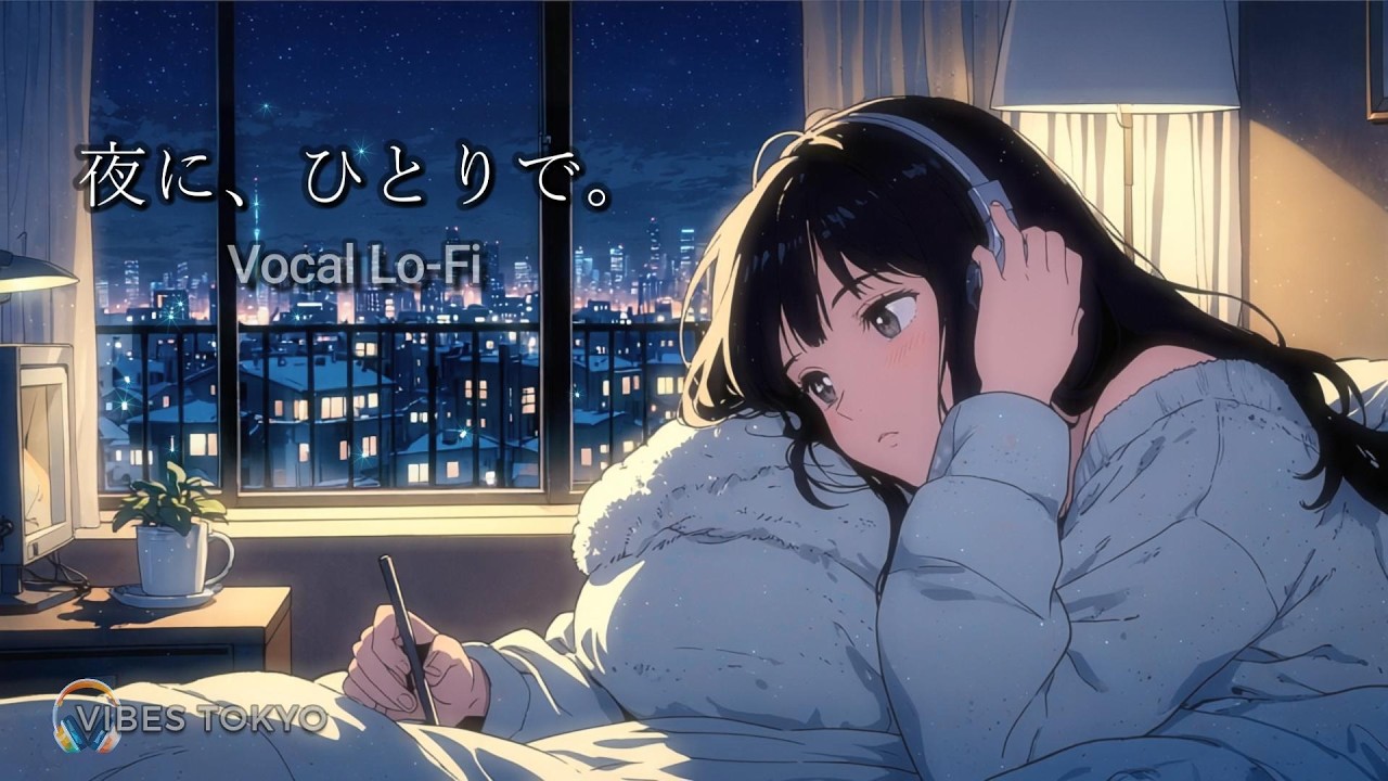 眠れない夜に、音だけがそばにいる。Lo-Fi｜作業用・睡眠用BGM
