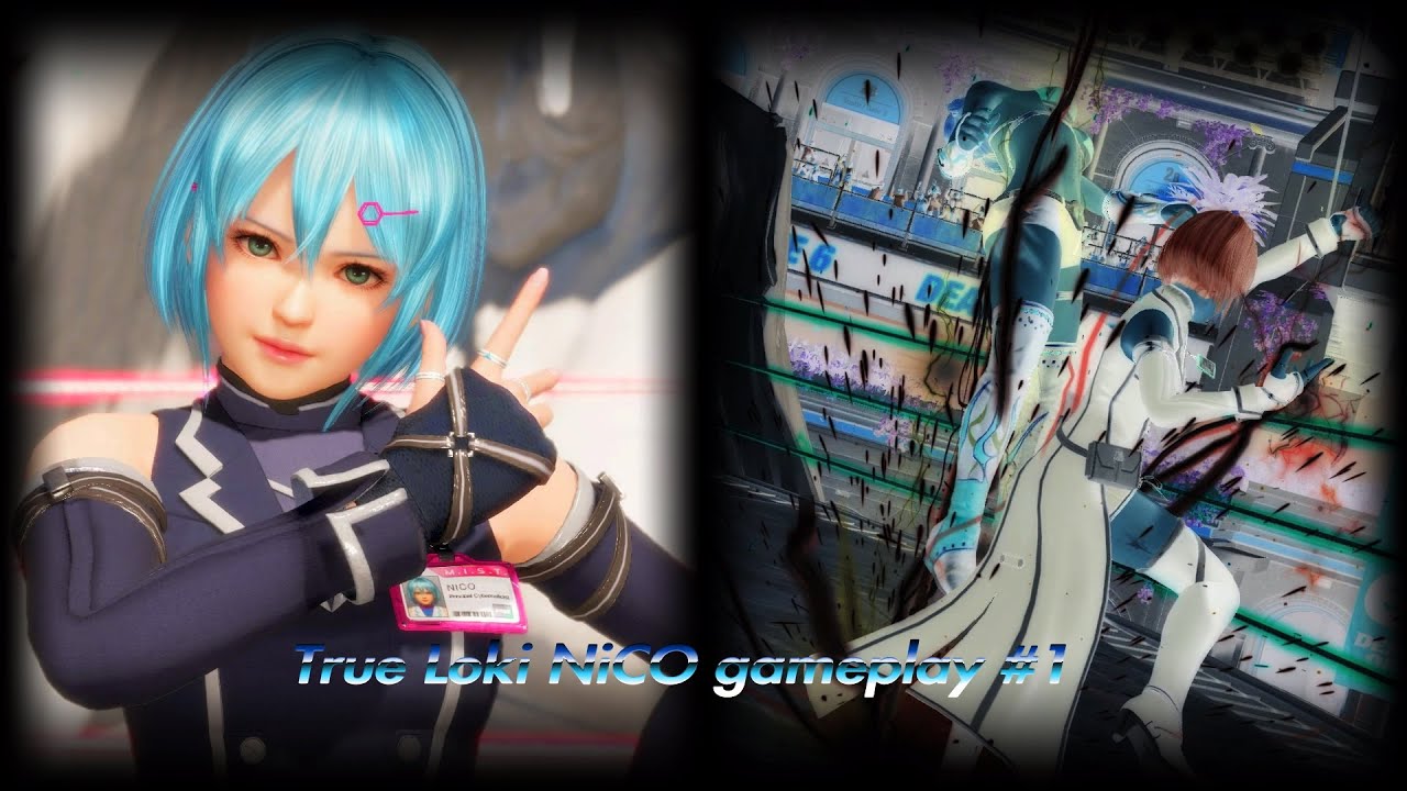 DOA6 NiCO ranked set Fighting the #18 Tina