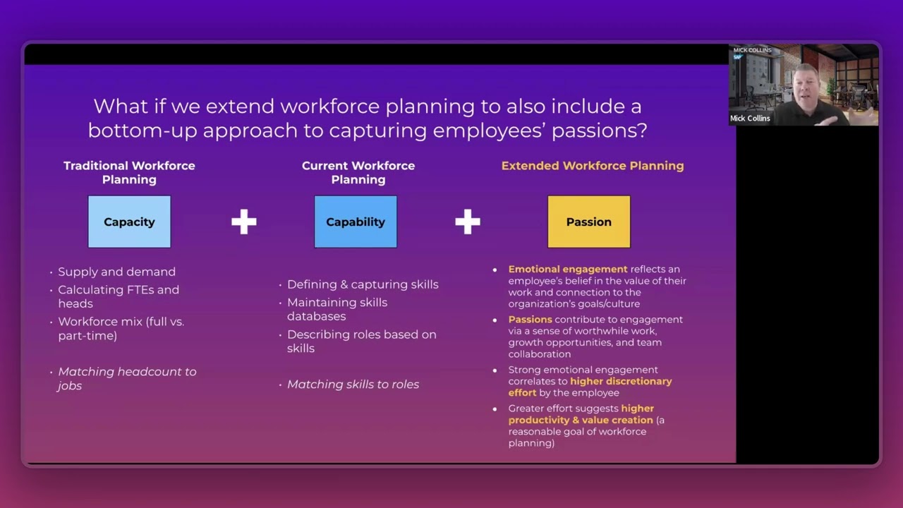5-Minute Frameworks: The Employee Experience in Workforce Planning - Mick Collins