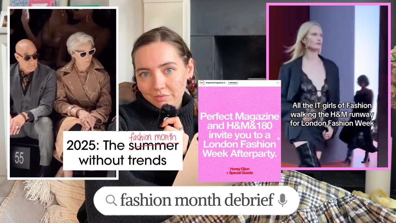H&M invades London fashion week, Meryl VS Wintour &fashion month trends