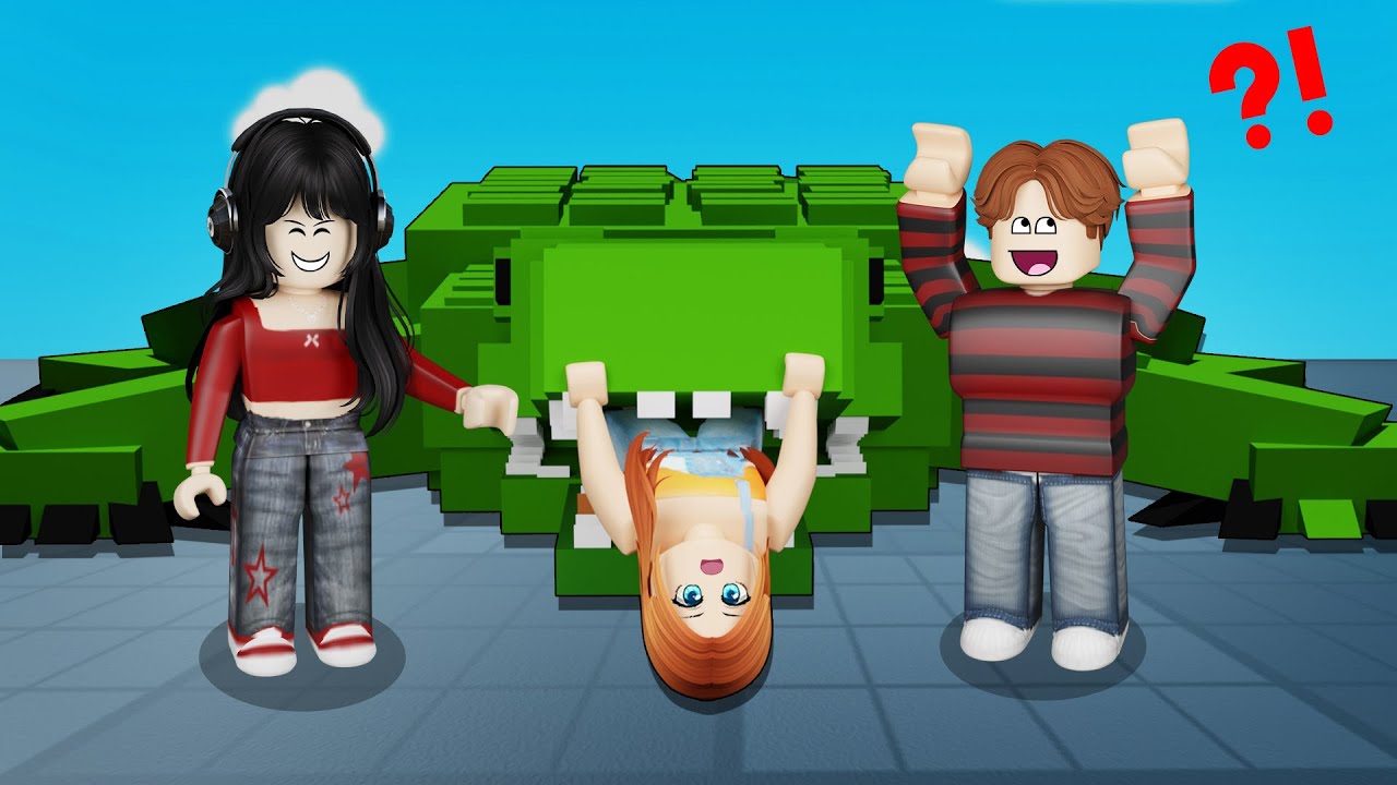 KINAIN AKO NG CROCODILE KASI TINANGGAL KO ANG NGIPIN NYA 🦷 | ROBLOX Chomped!