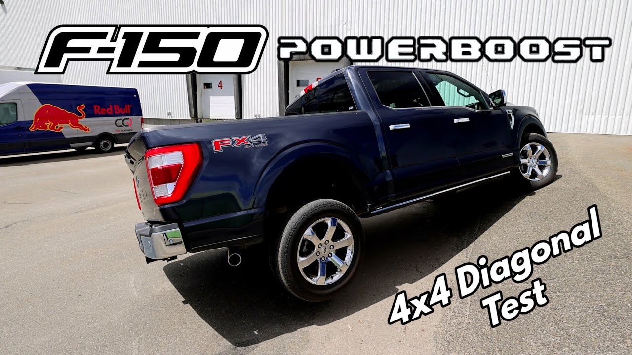 Ford F-150 PowerBoost 4x4 | Diagonal test