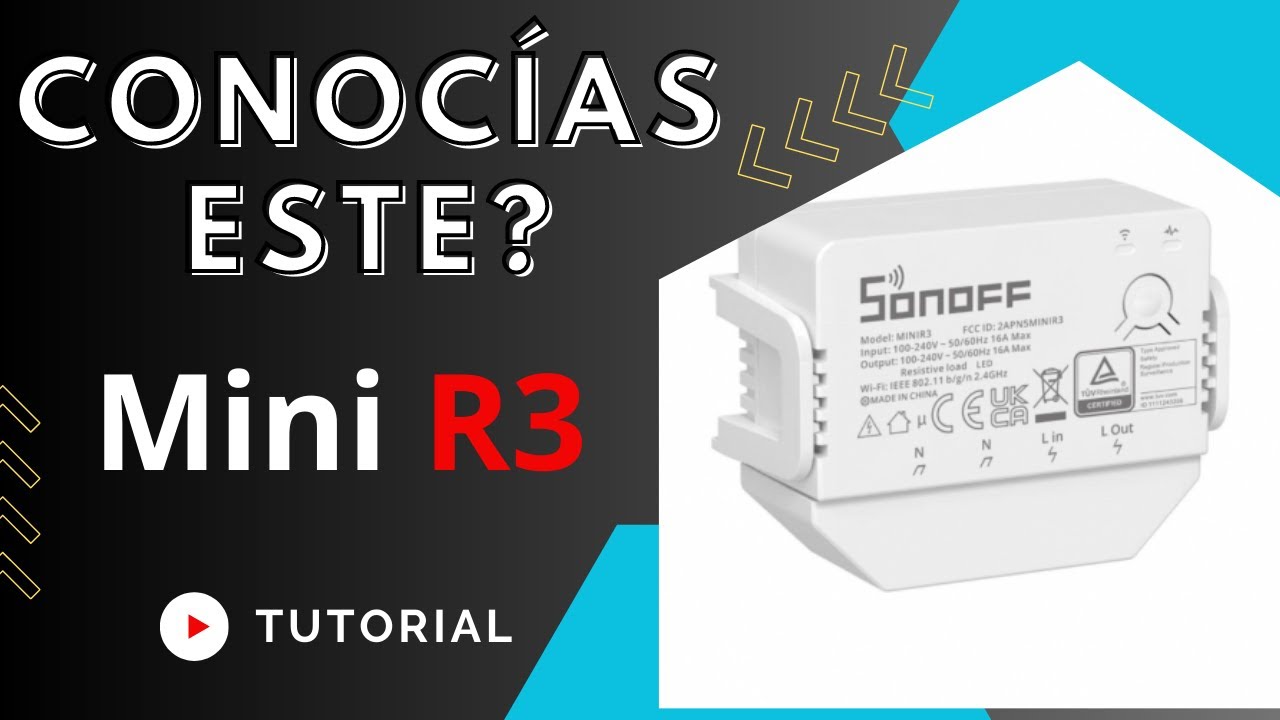 No tan Nuevo pero igual de eficiente Sonoff MINI R3 2023