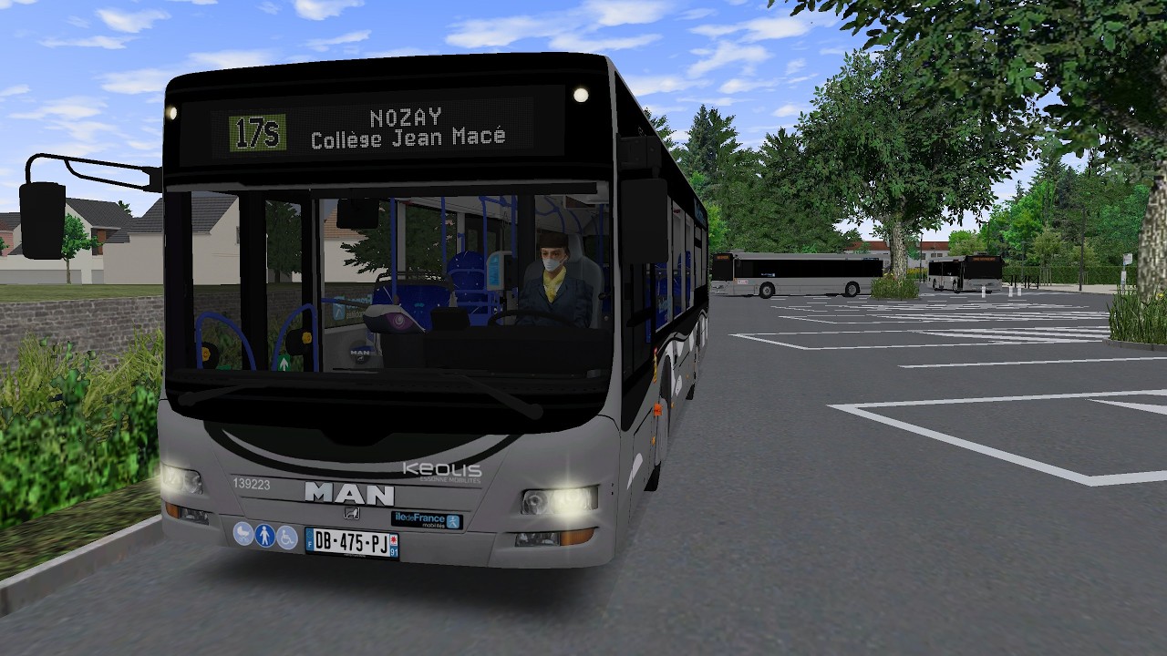 Omsi 2 - Grand Paris Moulon Ligne 17s - Man Lion's City M A47