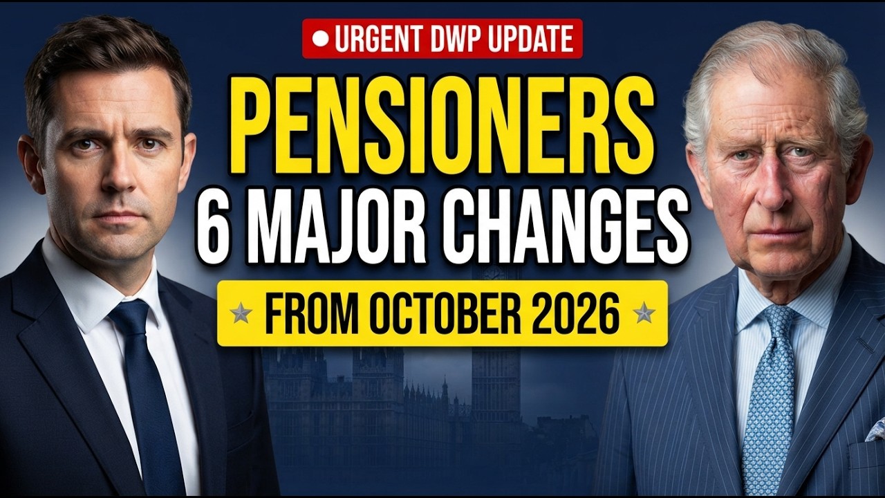 🔴 **JUST IN! URGENT DWP UPDATE: 6 Major Changes Affecting UK Pensioners From October 2026*
