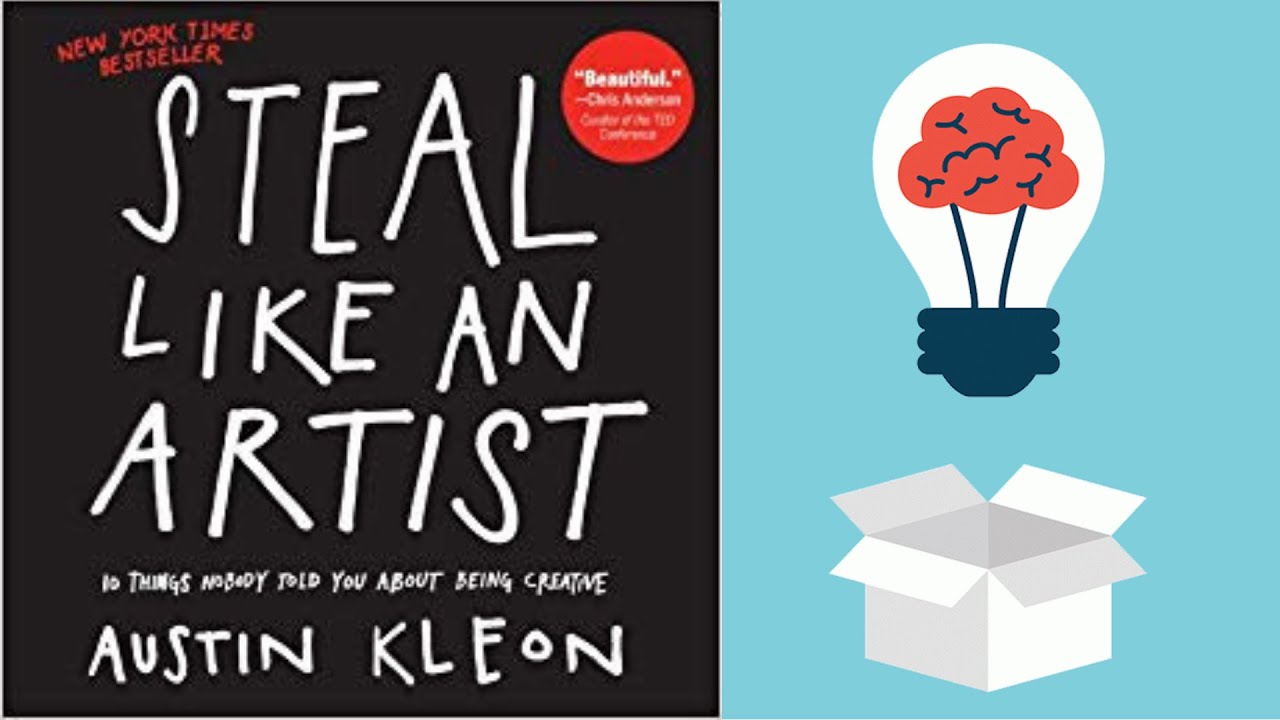 HOW TO BE MORE CREATIVE - Steal Like An Artist Animated Summary