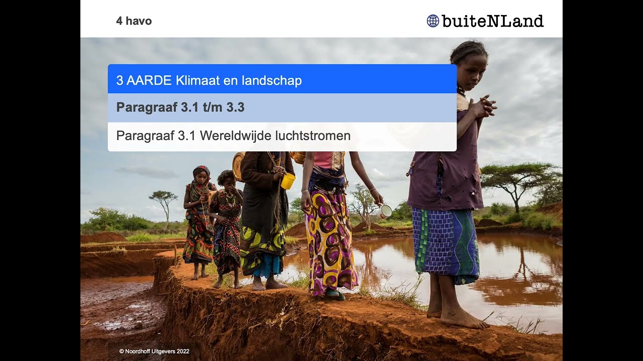 Hoofdstuk 3.1 Aardrijkskunde HAVO 4 FLEX: Wereldwijde luchtstromen