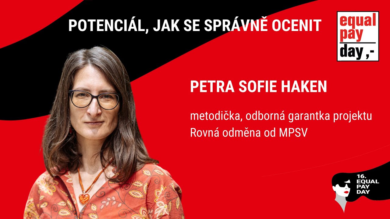 POTENCIÁL: Jak se správně ocenit | Petra Sofie Haken na Equal Pay Day 2025
