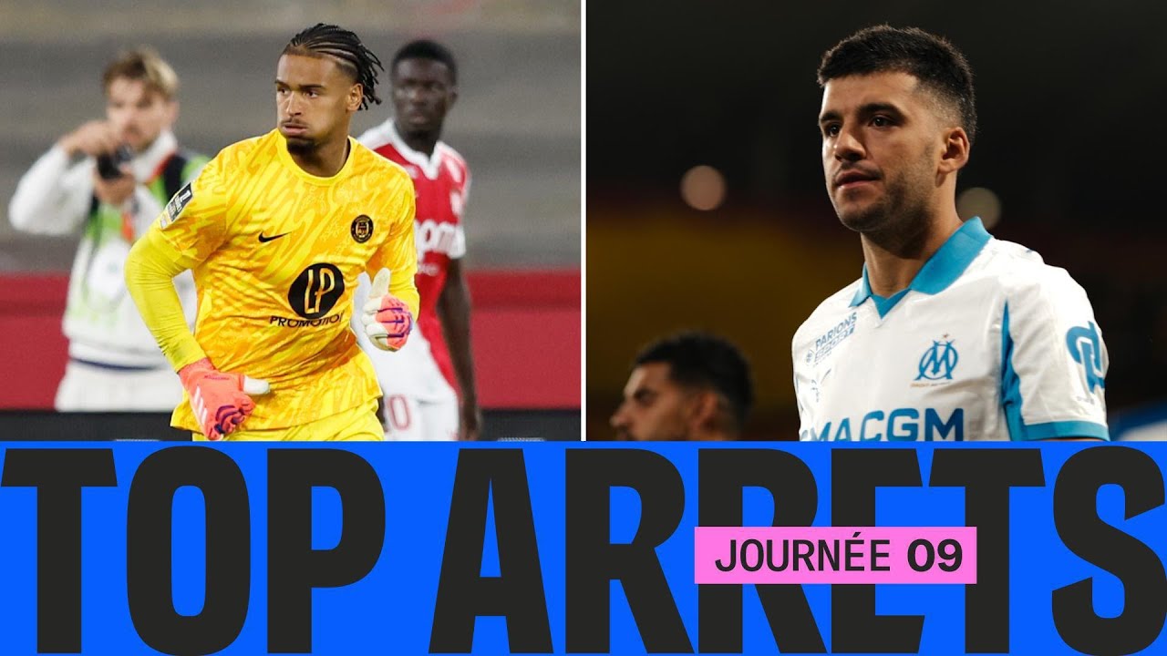 Les plus BEAUX ARR&Ecirc;TS de la 9&egrave;me journ&eacute;e | Ligue 1 McDonald's 25/26