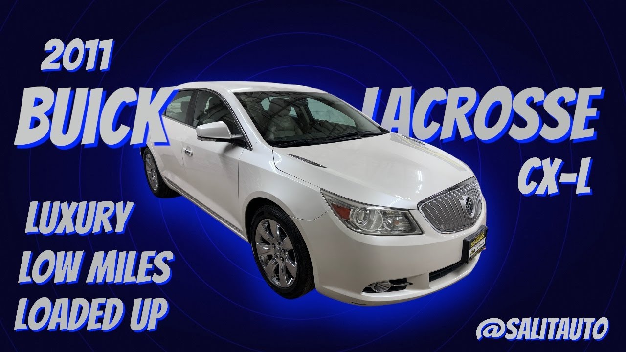 Low Mileage 2011 Buick Lacrosse CXL Walk Around