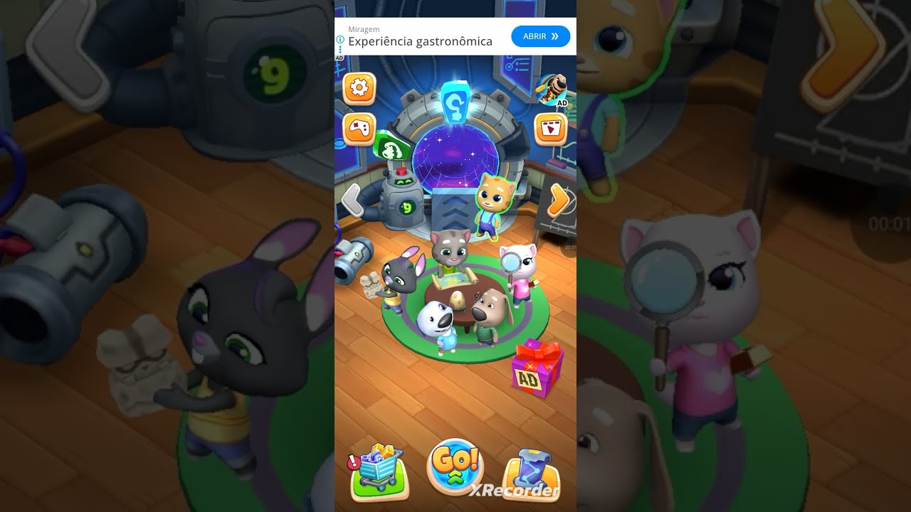 Jogando tom Time rush