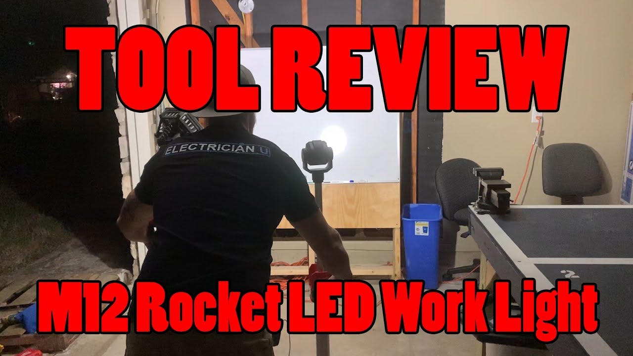 TOOL REVIEW - Milwaukee M12 Rocket 1400 Lumen LED Jobsite Work Light