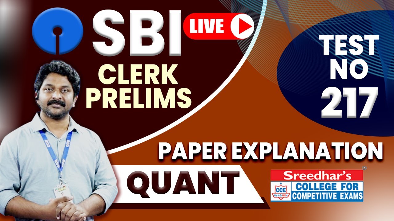 SBI CLERK PRELIMS | SBI CLERK QUANTITATIVE APTITUDE |PRACTICE SET WITH SHORT TRICKS