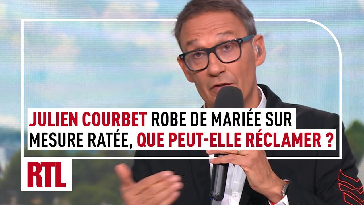 Julien Courbet: Failed custom-made wedding dress, what can she claim?