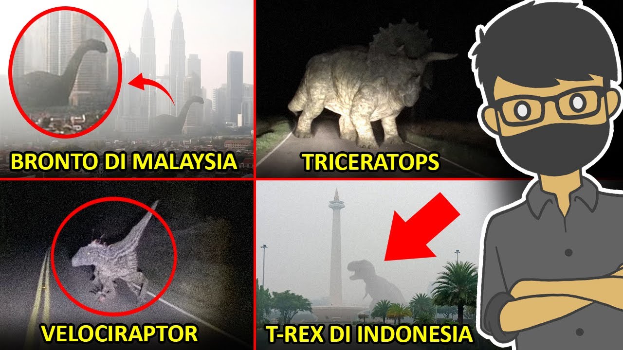 BUKTI DINOSAURUS ASLI ADA DI DUNIA NYATA