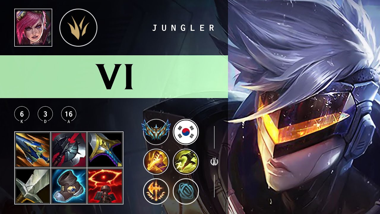 Vi Jungle vs Jayce - KR Challenger Patch 25.24