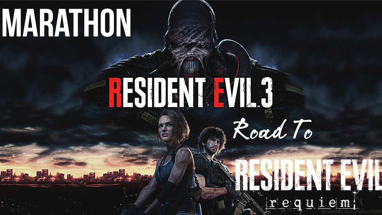 #DAY360 LIVE SETIAP HARI SAMPAI DAPAT 1000 SUBS | MARATHON RE: ROAD TO REQUIEM - RESIDENT EVIL 3 #1