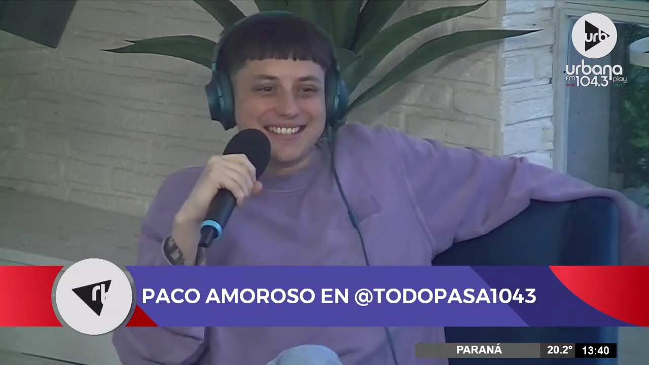 Paco Amoroso presenta 'Viuda Negra' en #TodoPasa