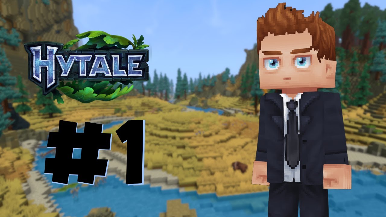 Does this rival Minecraft? | Hytale ep1