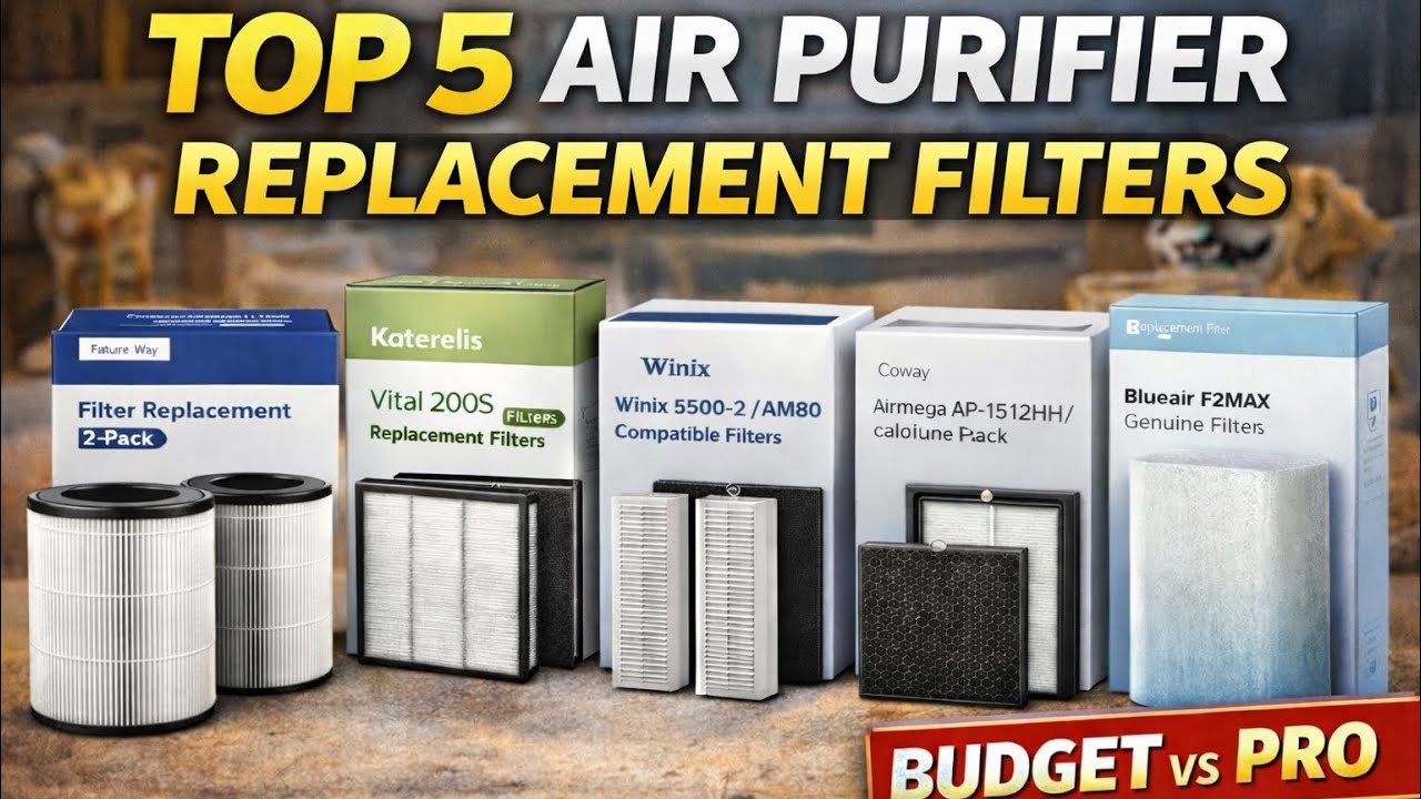 TOP 5 Air Purifier Replacement Filters (Amazon) | Budget → PRO