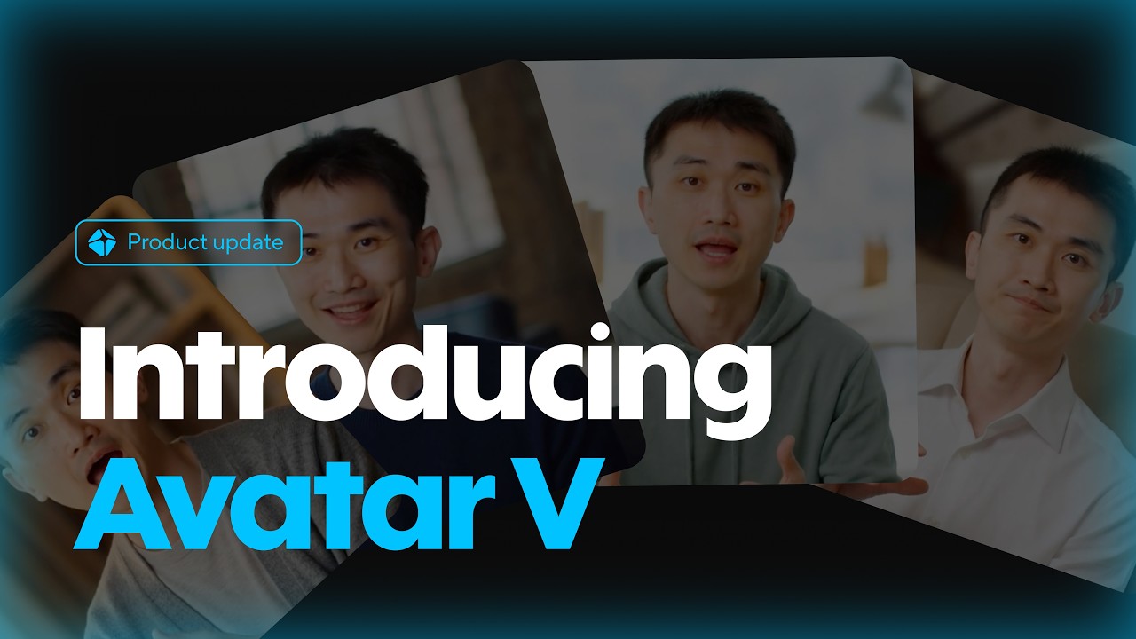 Представляем Avatar V: самый реалистичный аватар с искусственным интеллектом на сегодняшний день.