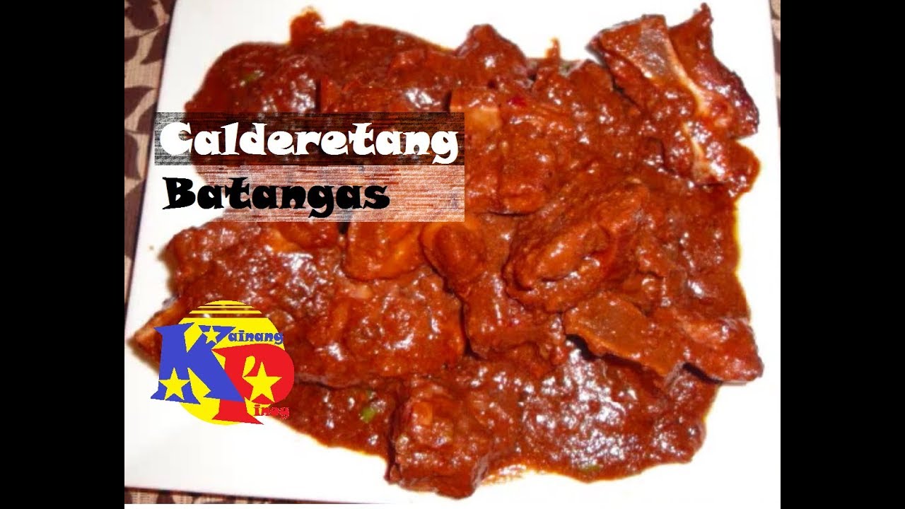 Calderetang Batangas