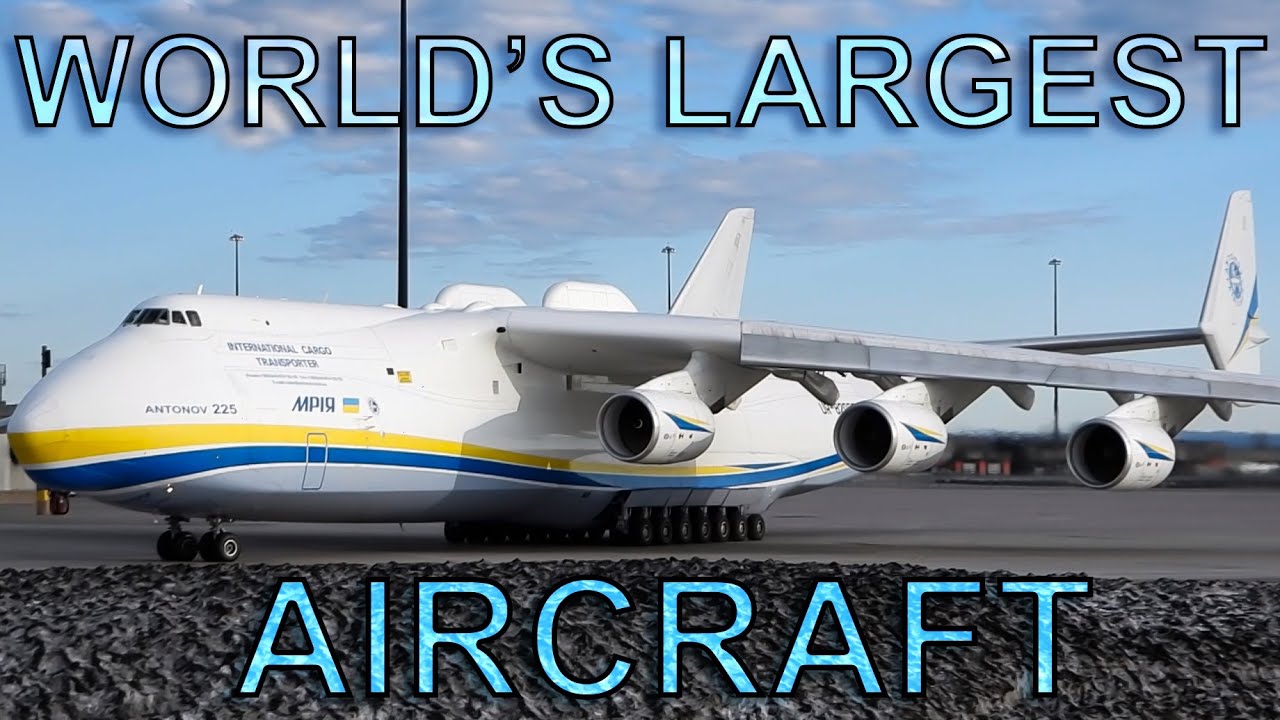 WORLD’S LARGEST PLANE! Antonov AN-225 in Montreal FOR COVID-19 RELIEF!