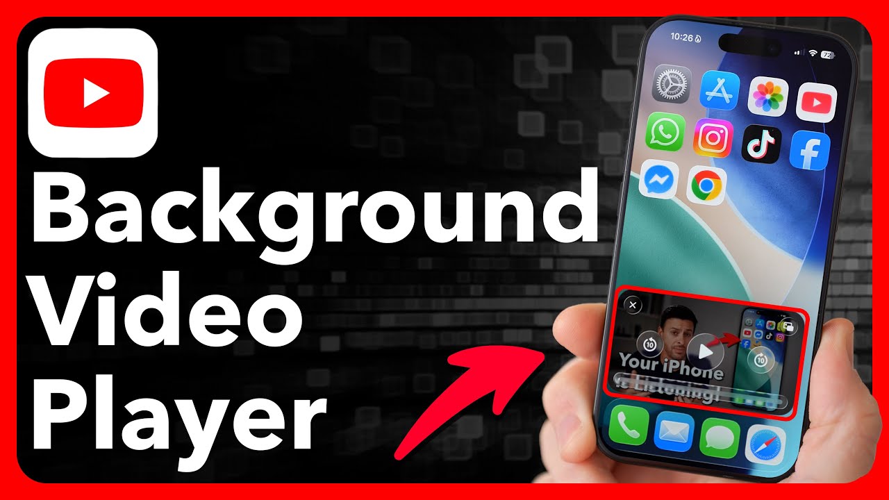 How To Play YouTube In Background On iPhone