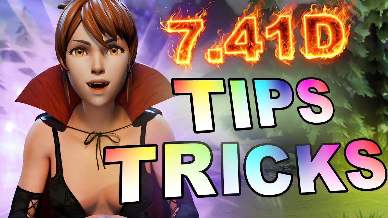 NEW + BEST Dota 2 TIPS, TRICKS and BUGS! 7.41d