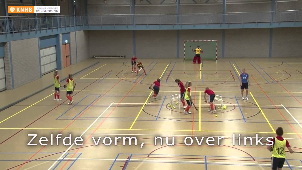 Spelgericht trainen in de zaal