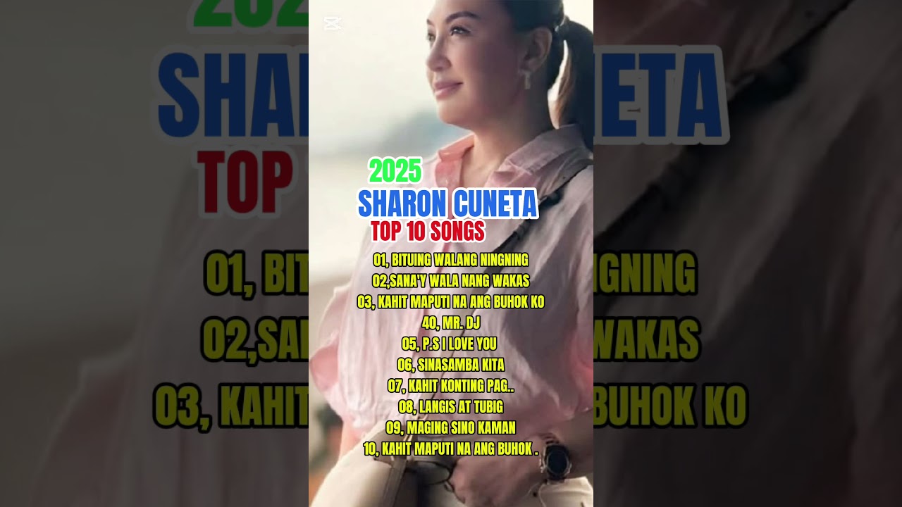 Top 10 Best Sharon Cuneta Music Tracks | Non stop Playlists