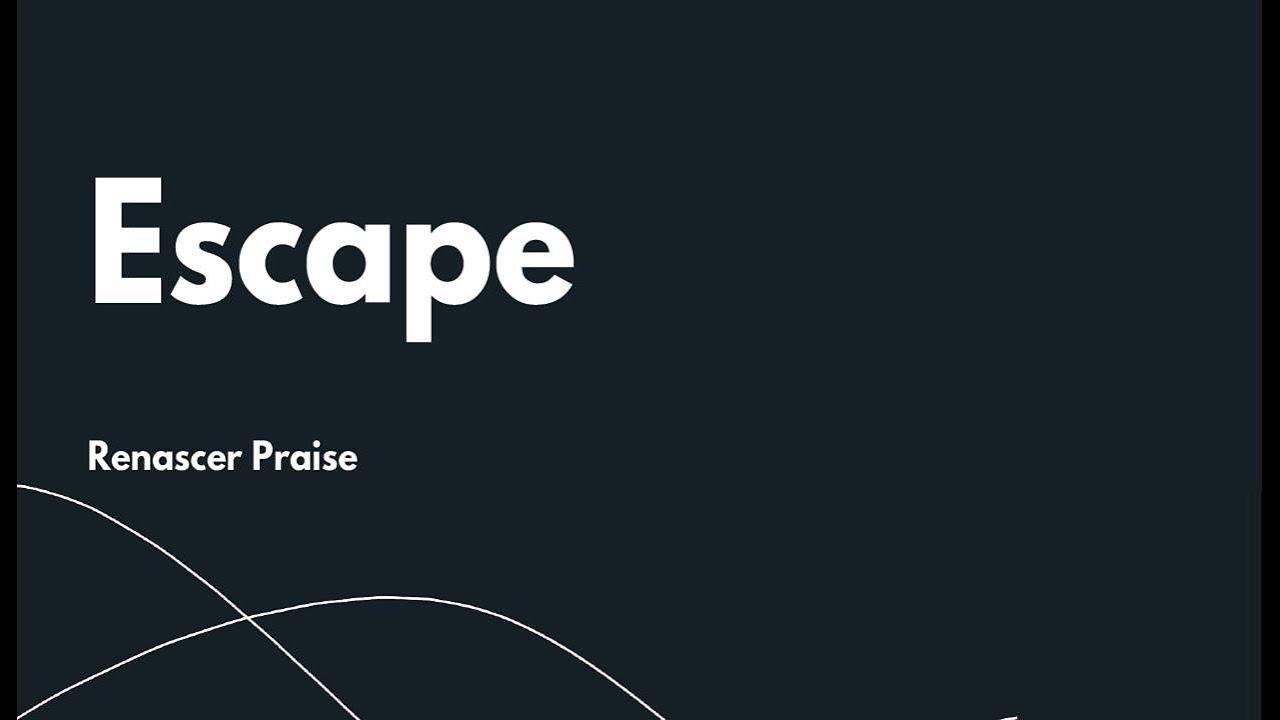 Escape (Playback com letra)