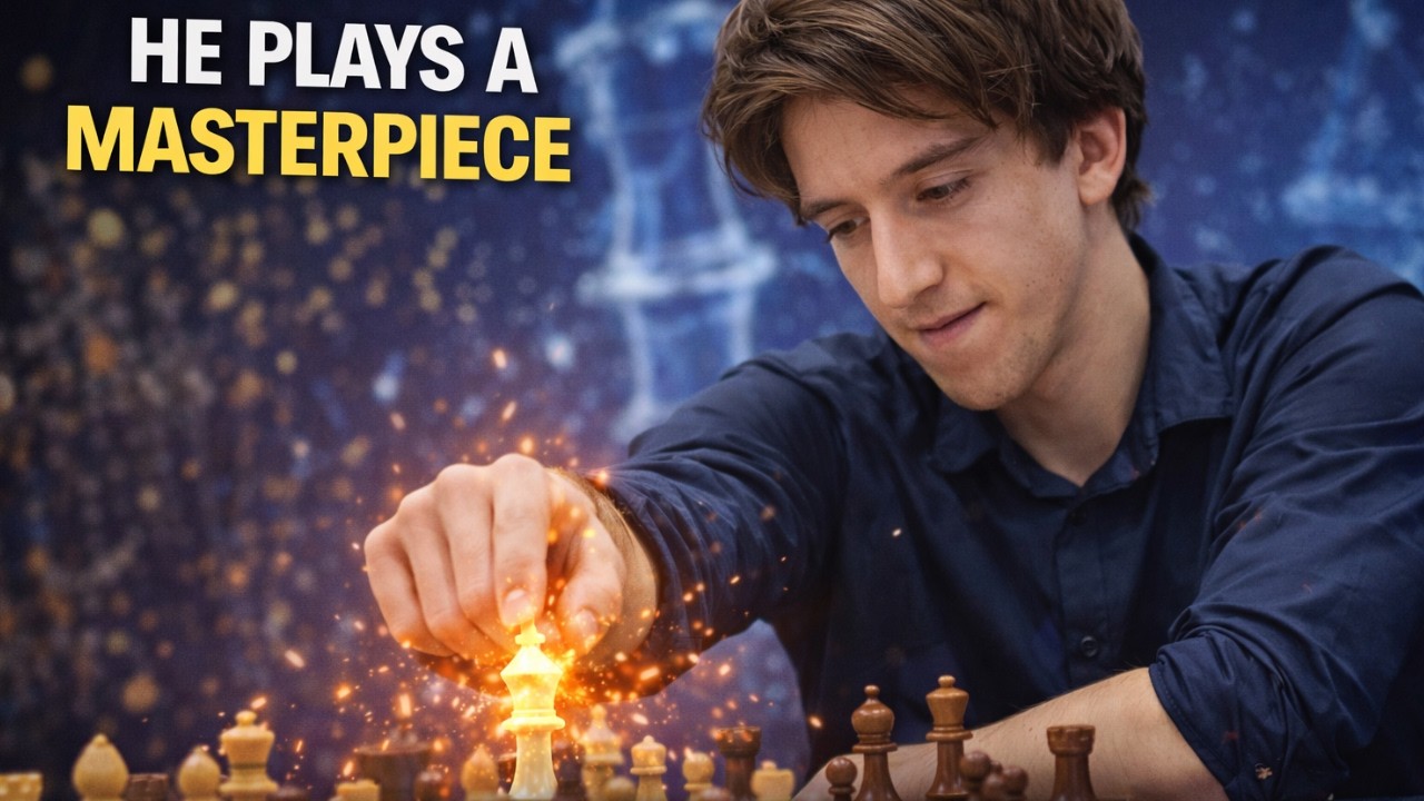 He Plays A Masterpiece Game Ends The Game In One Brilliant Move!!! Insane Chess Level!!!