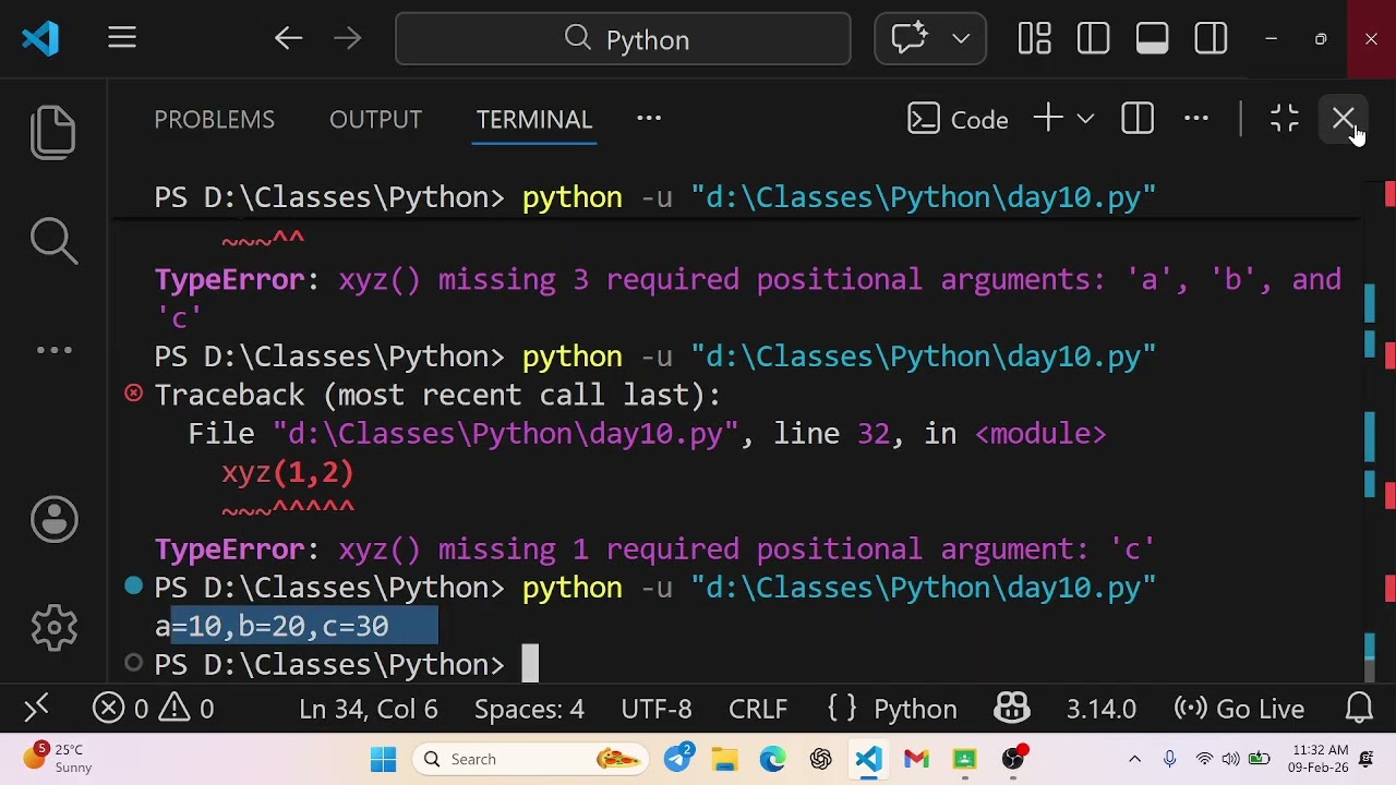 String part 1 in Python