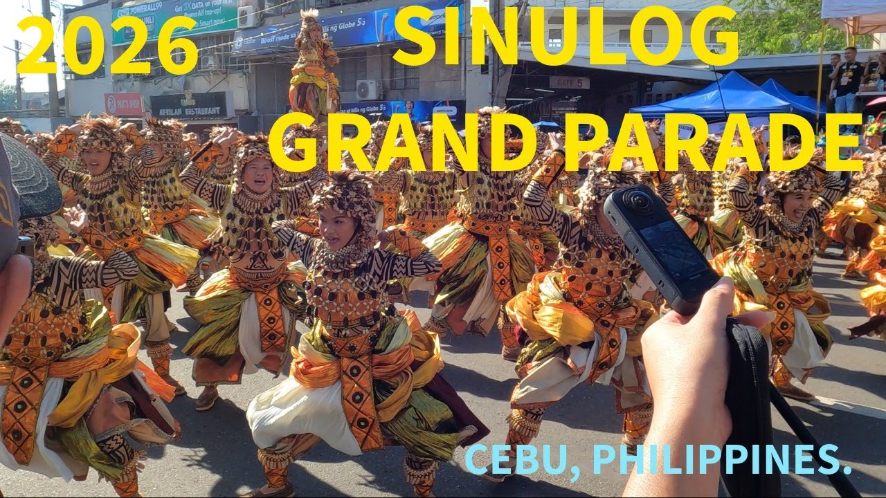 2026 SINULOG GRAND PARADE. CEBU, PHILIPPINES.