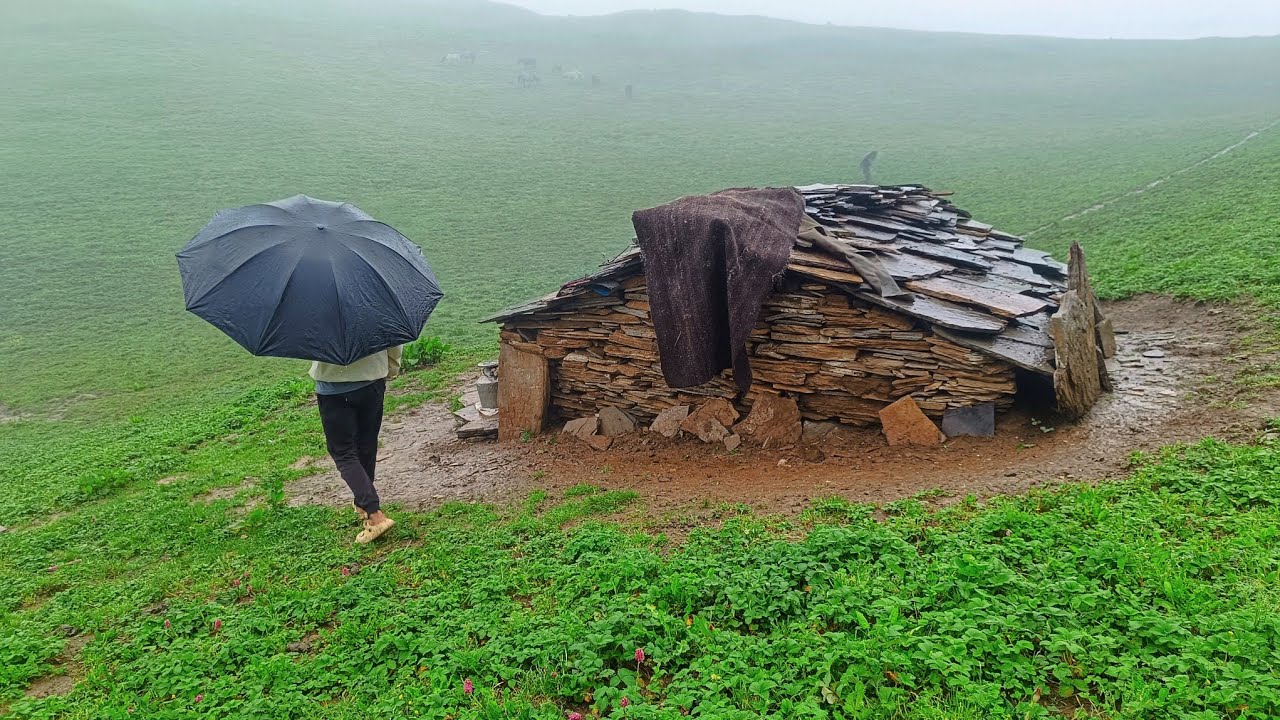 This IS Mountain Village During the Rain | Mountain Village Documentary Video | Nature With Rural