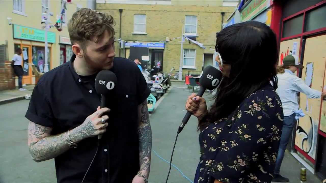 James Arthur - Behind The Scenes with Jameela Jamil