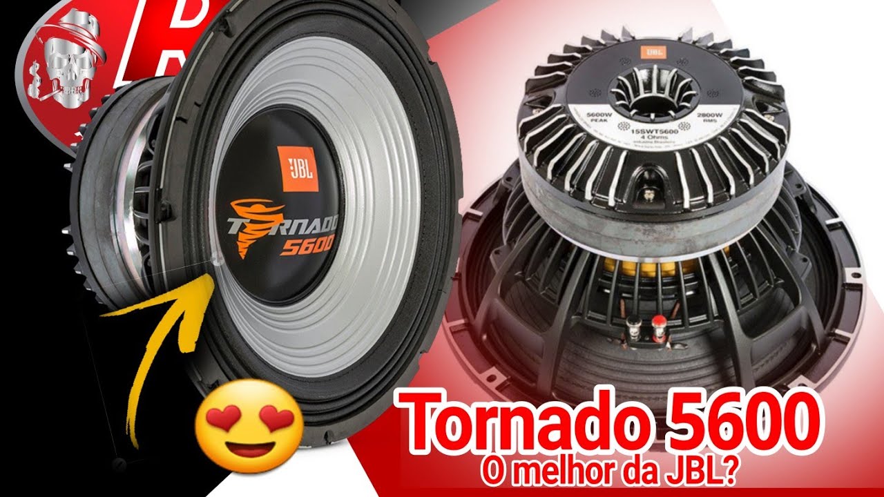 Tornado 5600!! O Alto falante costurado da JBL.