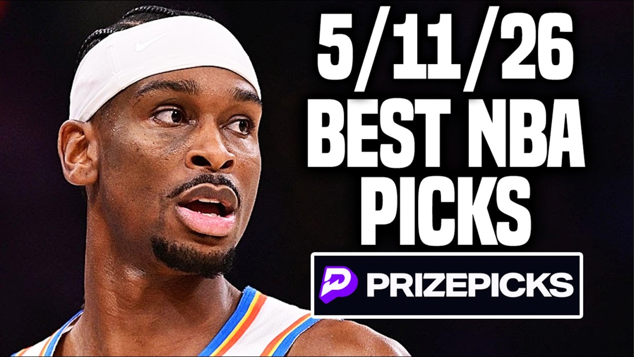 BEST NBA PROPS TODAY | BEST 5 BETS | MONDAY 5/11/26 | PRIZEPICKS & UNDERDOG FANTASY