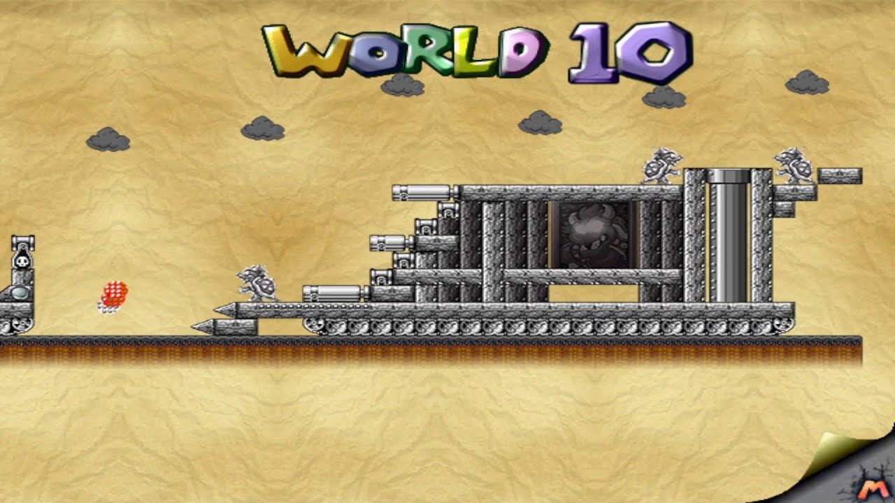 Super Mario Forever Fanmade 2014 Deluxe By LongZongKuiYan World 10 Playthrough FINALE